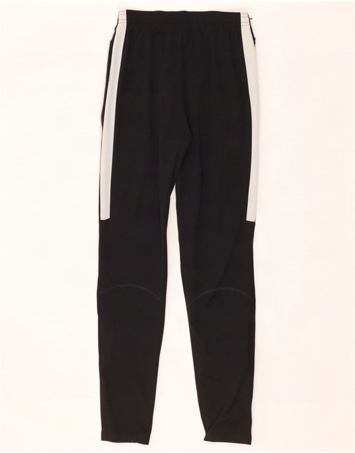 Nike Mens Dri Fit Tracksuit Trousers Small Black Colourblock Polyester