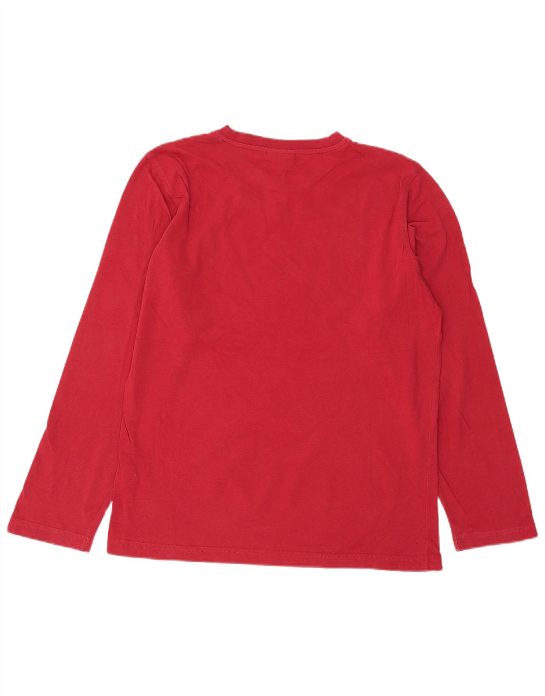 North Sails Mens Graphic Top Long Sleeve Large Red Cotton