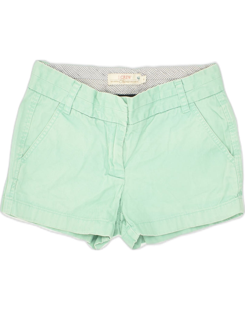 J. CREW Womens Chino Hot Pants W30 Medium Green Cotton | Vintage J. Crew | Thrift | Second-Hand J. Crew | Used Clothing | Messina Hembry 