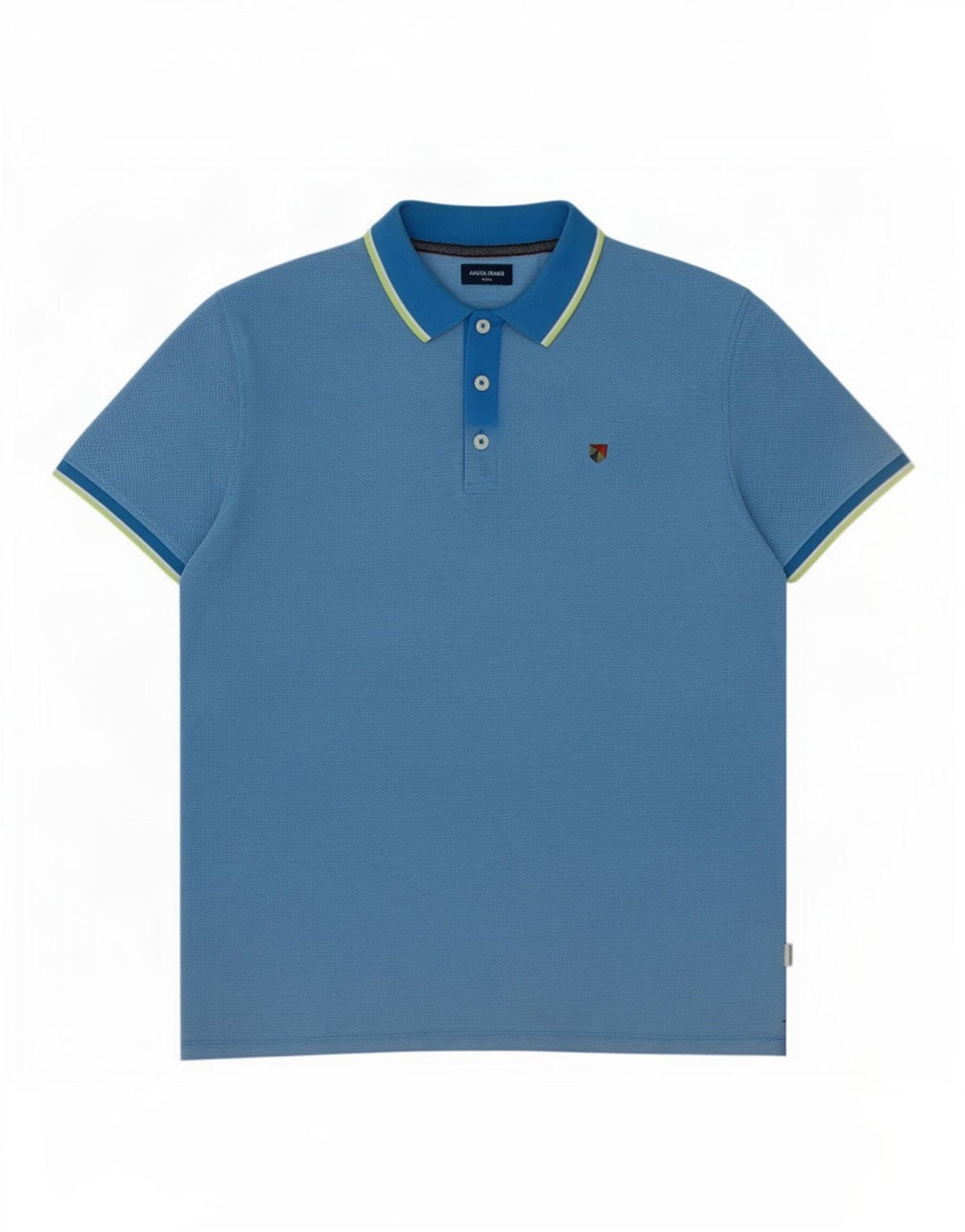 Jack & Jones Mens Polo Shirt XL Blue Cotton
