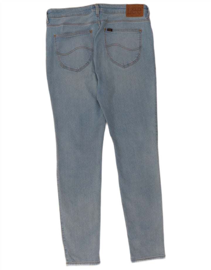 LEE Womens Scarlett High Skinny Jeans W32 L28 Blue Cotton
