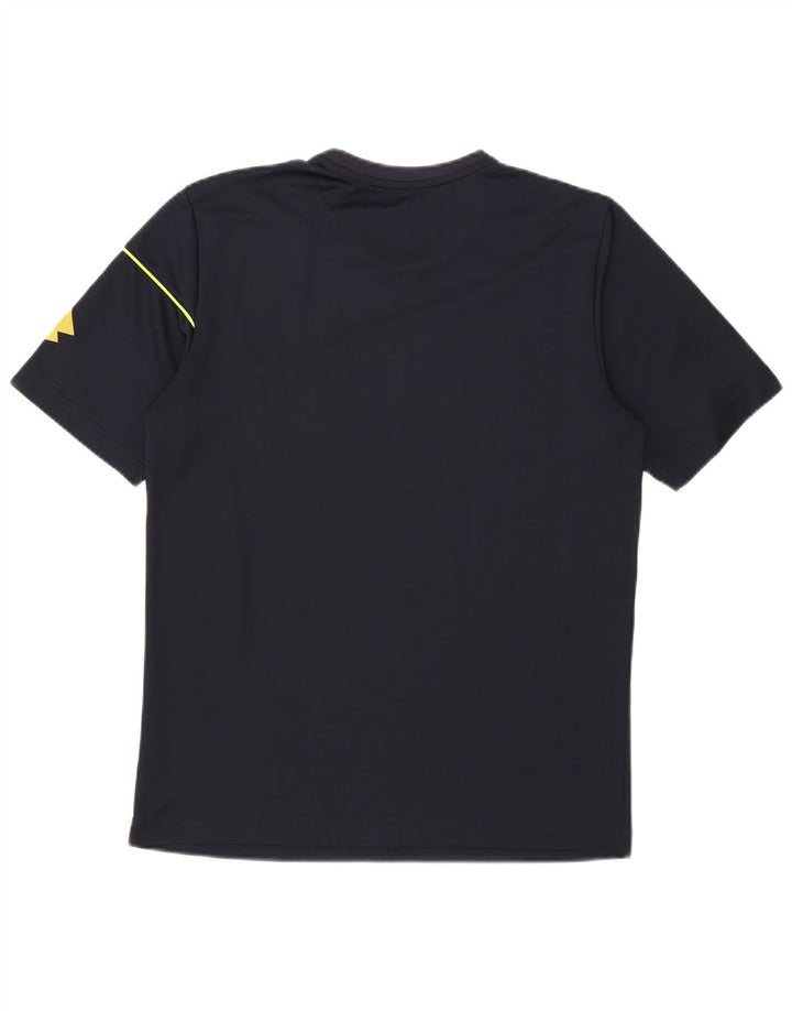 Lotto Mens Graphic T-Shirt Top Large Navy Blue