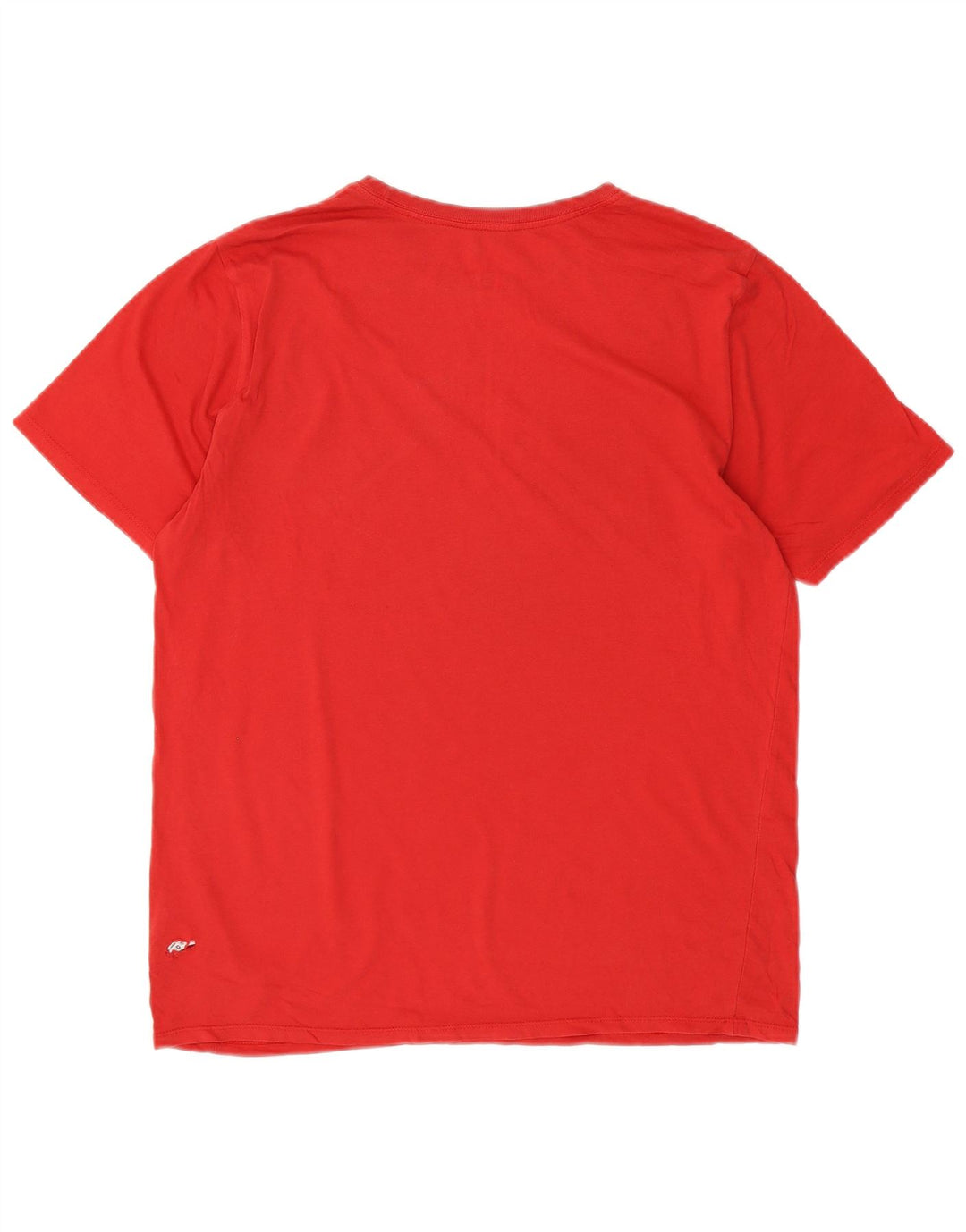 NIKE Mens Athletic Cut Graphic T-Shirt Top Large Red Cotton