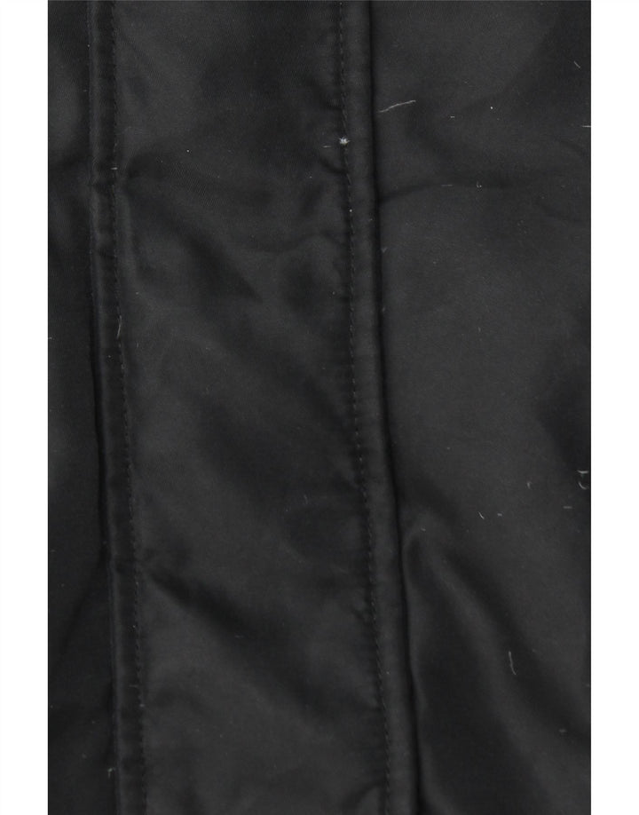 PEUTEREY Womens Hooded Padded Jacket IT 46 Large Black
