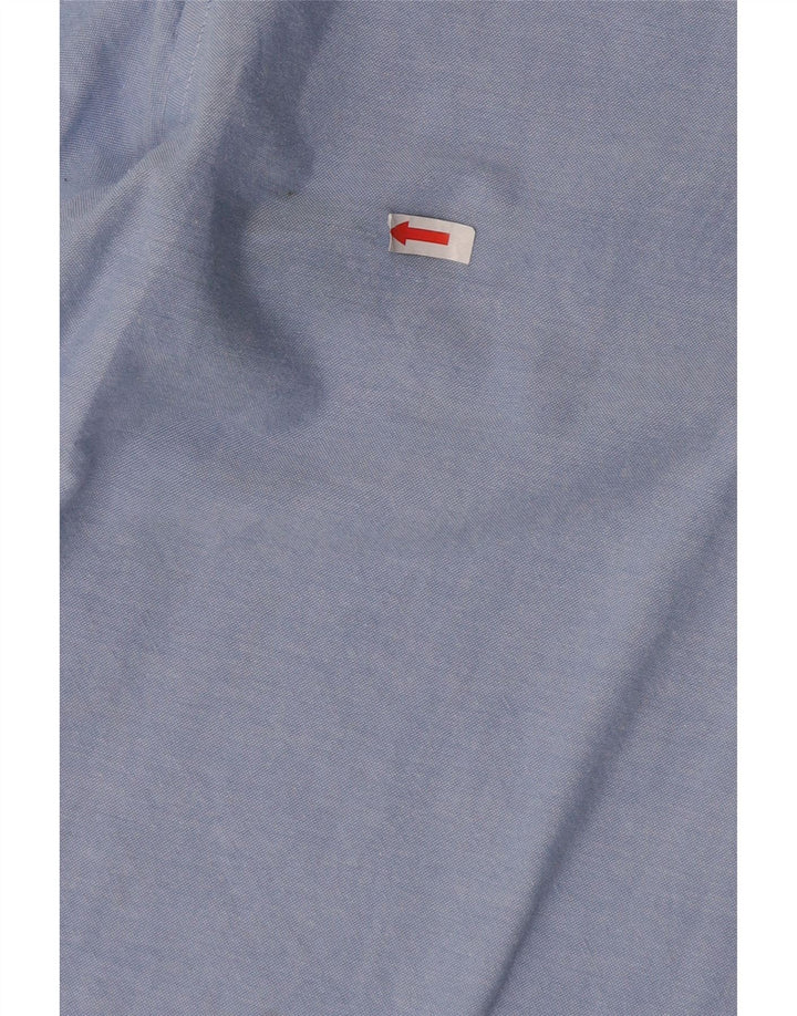 Jack & Jones Mens Slim Fit Shirt Large Blue Cotton