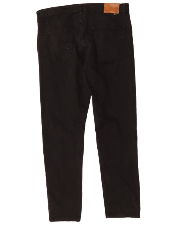 Zara Mens Slim Jeans EU 44 Large W34 L31 Black