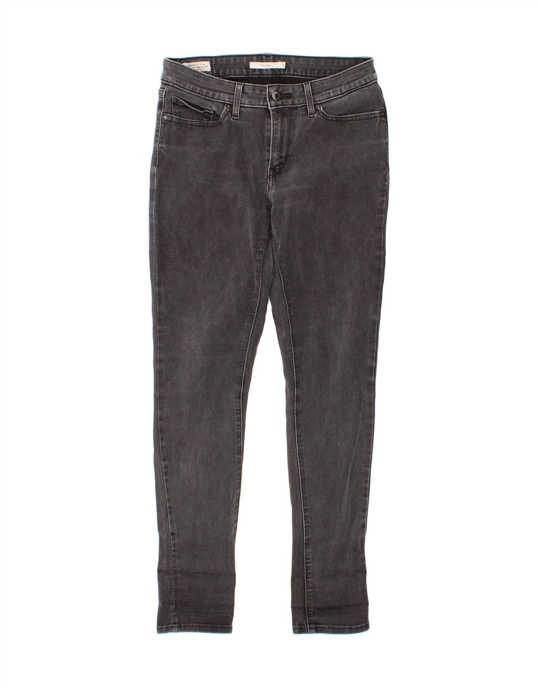 LEVI'S Womens 711 Skinny Jeans W28 L29 Grey Cotton Vintage Levi's and Second-Hand Levi's from Messina Hembry 