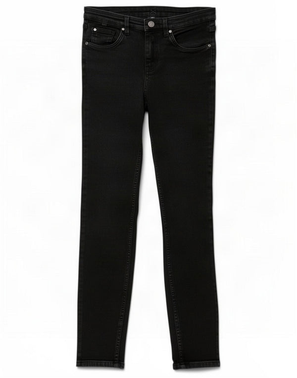 Crew Clothing Womens Skinny Jeans UK 10 Small W30 L27 Navy Blue Cotton