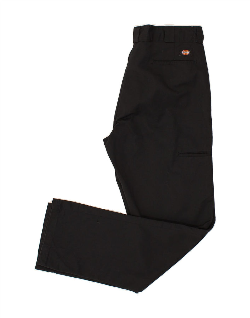DICKIES Mens Straight Chino Trousers W34 L33 Black | Vintage Dickies | Thrift | Second-Hand Dickies | Used Clothing | Messina Hembry 