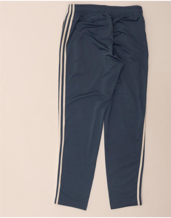 Adidas Mens Tracksuit Trousers Medium  Blue Polyester