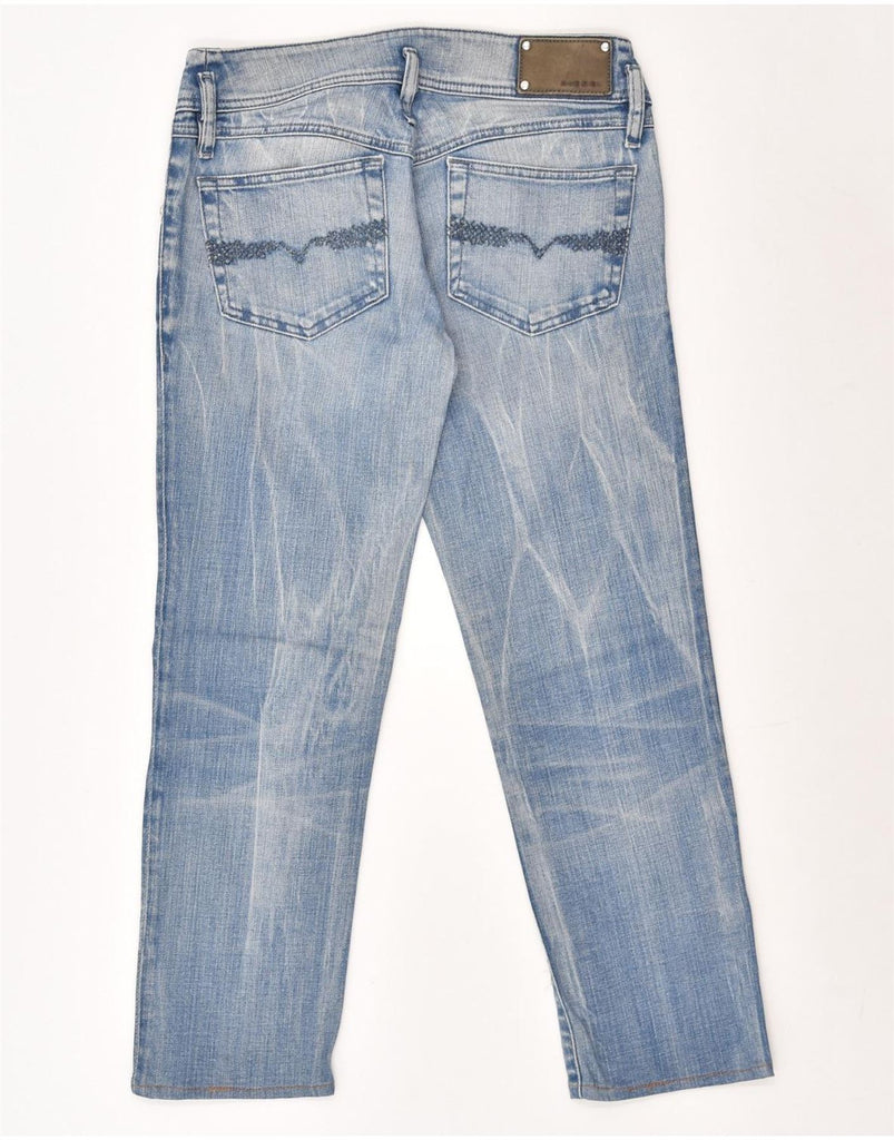 DIESEL Womens Matic Straight Jeans W27 L24 Blue Cotton | Vintage Diesel | Thrift | Second-Hand Diesel | Used Clothing | Messina Hembry 