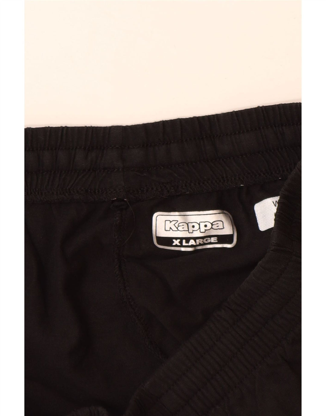 Kappa Boys Sport Shorts 13-14 Years XL Black Cotton