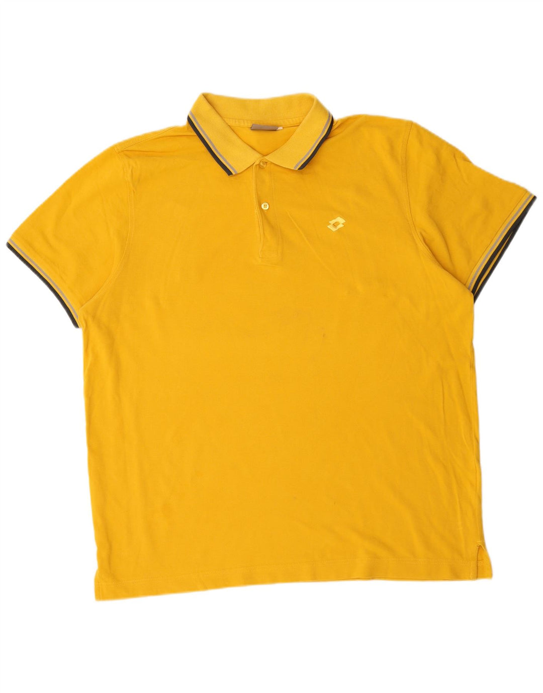 Lotto Mens Polo Shirt XL Yellow