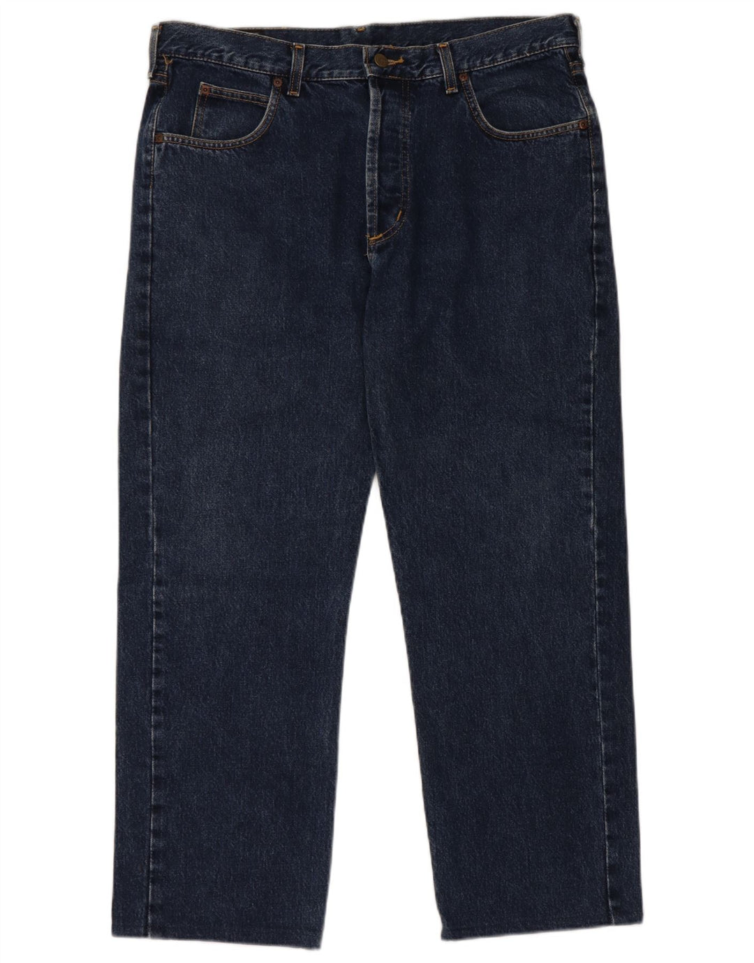 Lee Mens Straight Jeans W38 L27 Navy Blue