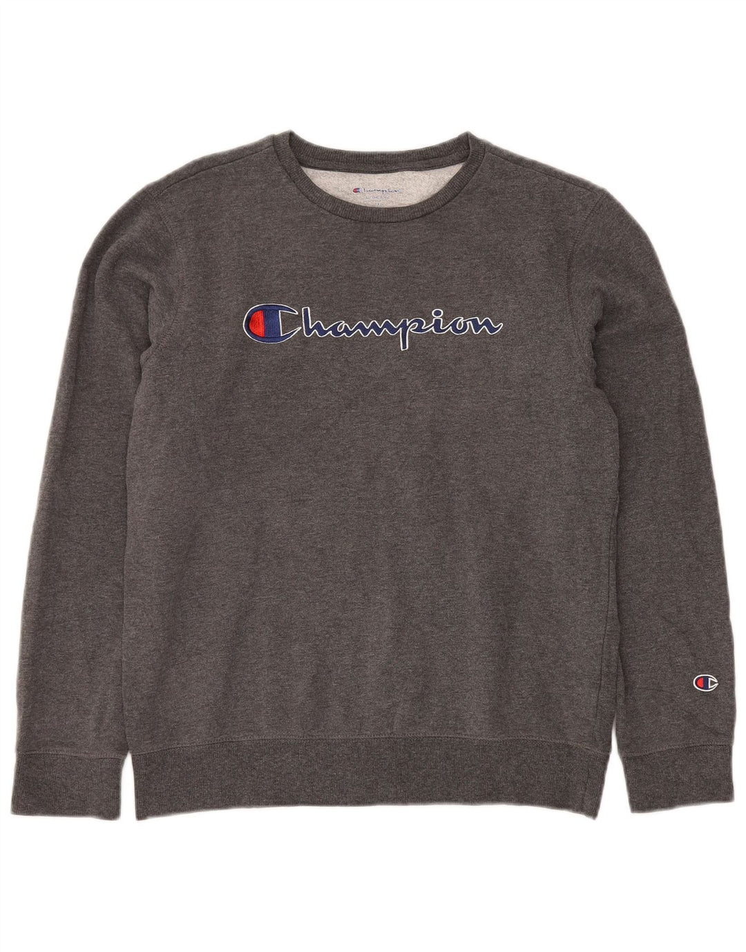 CHAMPION Womens Graphic Sweatshirt Jumper UK 18 XL Grey