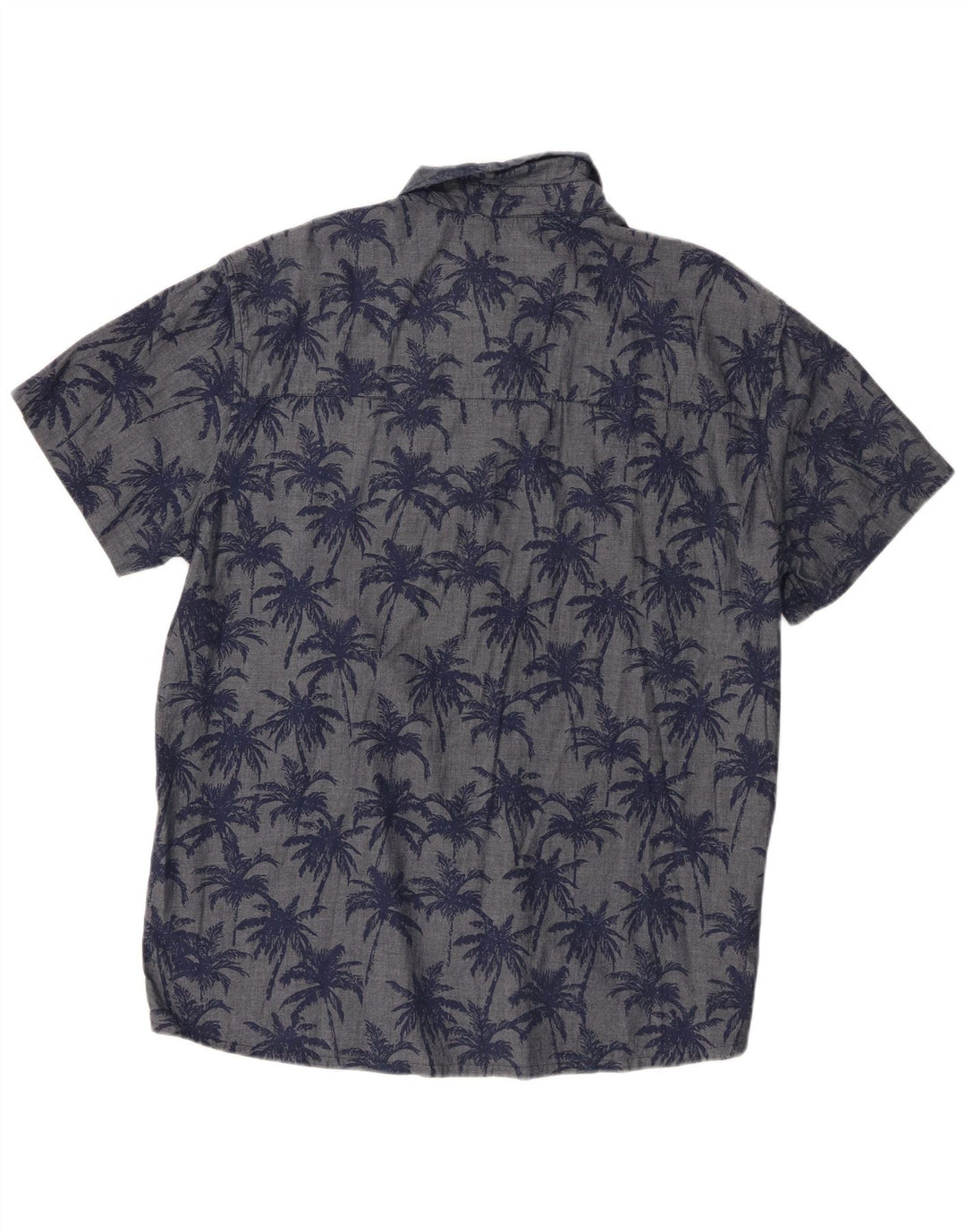 Mountain Warehouse Mens Abstract Pattern Shirt XL Blue Hawaiian