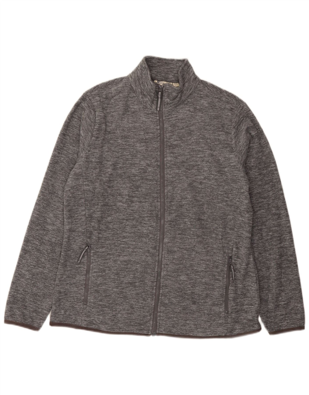 Mountain Warehouse Womens Tracksuit Top Jacket UK 16 Large Grey Flecked