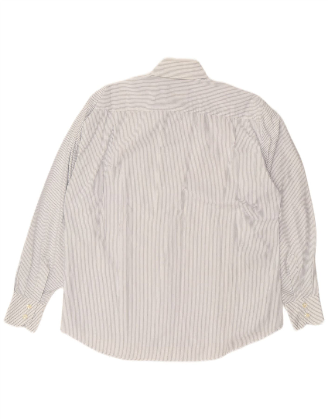 HENRI LLOYD Mens Shirt Large White Pinstripe Cotton