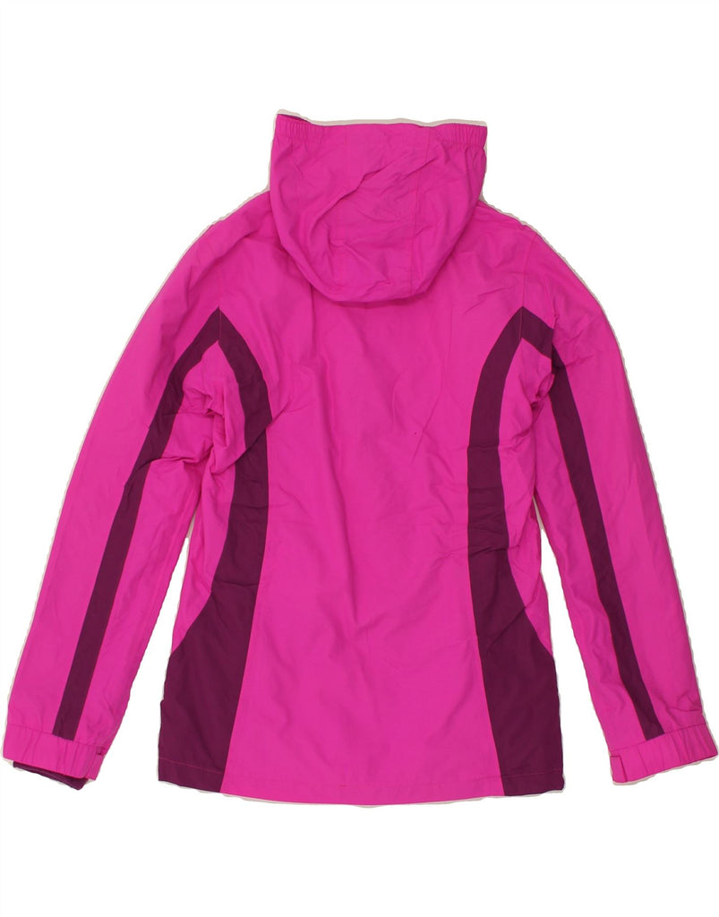 MOUNTAIN WAREHOUSE Girls Hooded Windbreaker Jacket 12-13 Years Pink | Vintage Mountain Warehouse | Thrift | Second-Hand Mountain Warehouse | Used Clothing | Messina Hembry 