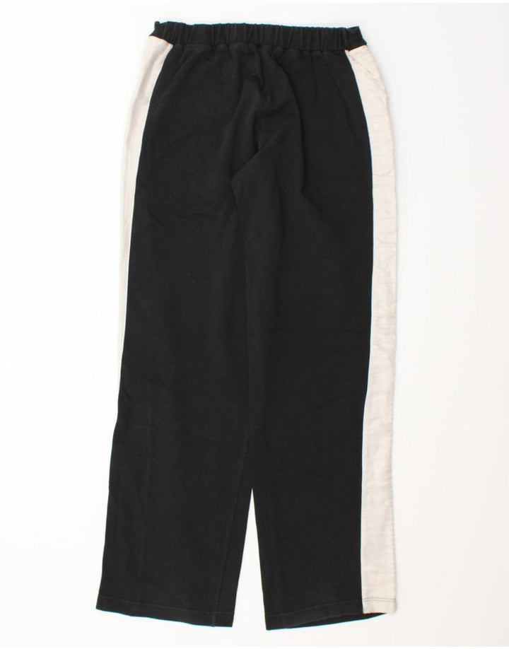 PUMA Womens Tracksuit Trousers UK 12 Medium Black Colourblock Vintage Puma and Second-Hand Puma from Messina Hembry 