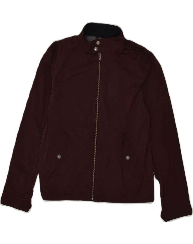 GAP Mens Bomber Jacket UK 36 Small Maroon Nylon | Vintage Gap | Thrift | Second-Hand Gap | Used Clothing | Messina Hembry 