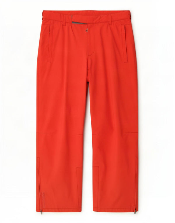 Prada Mens Ski Trousers IT 52 XL Red Polyester