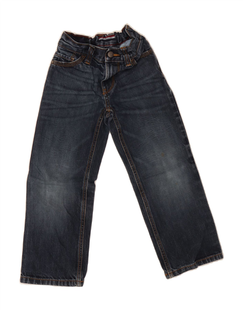 TOMMY HILFIGER Boys Straight Jeans 4-5 Years W22 L20 Blue Cotton Vintage Tommy Hilfiger and Second-Hand Tommy Hilfiger from Messina Hembry 