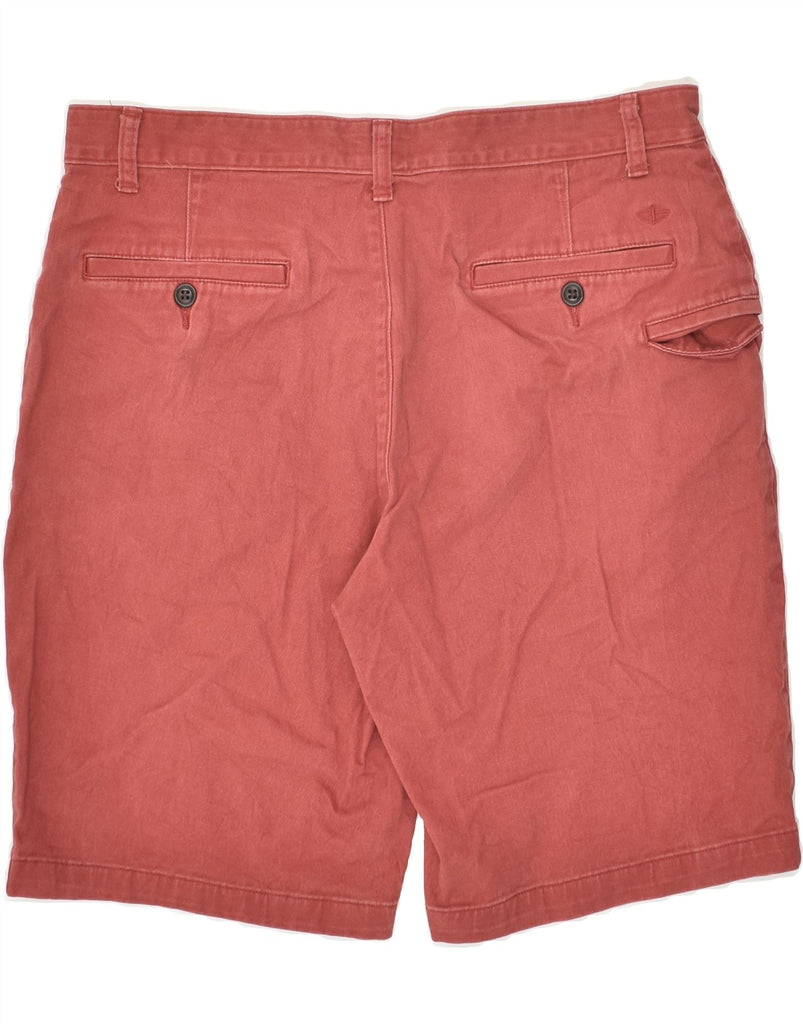 DOCKERS Mens Chino Shorts W34 Large  Red Cotton | Vintage Dockers | Thrift | Second-Hand Dockers | Used Clothing | Messina Hembry 