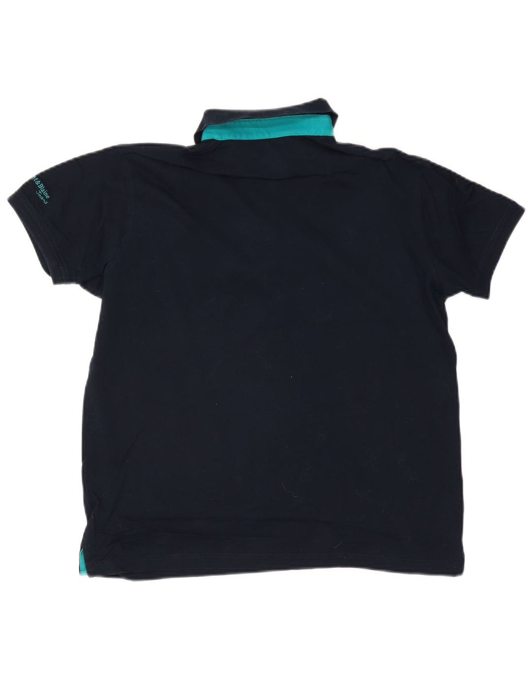 Harmont & Blaine Mens Polo Shirt Large Navy Blue Cotton