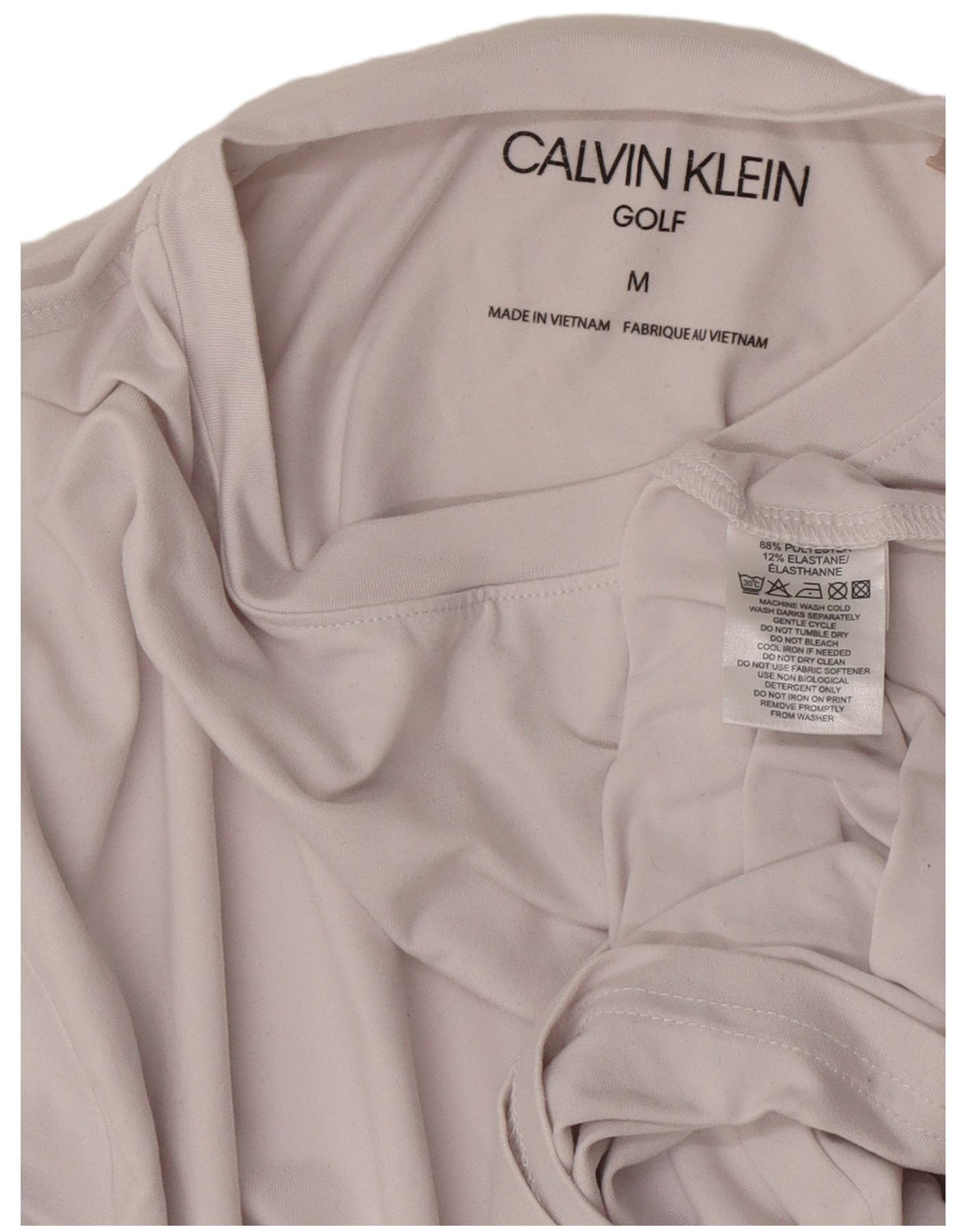 Calvin Klein Mens Golf T-Shirt Top Medium Grey Cotton