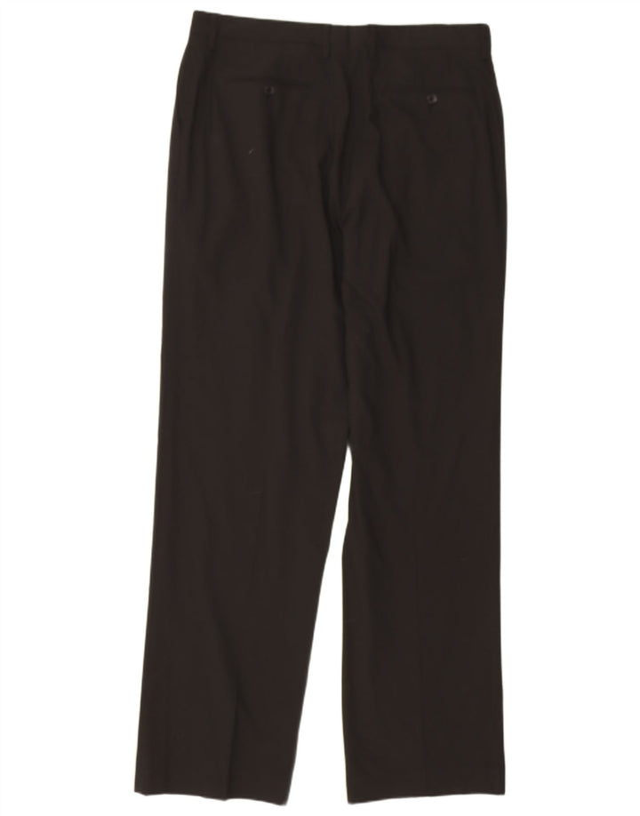 NAUTICA Mens Rigger Pegged Classic Fit Suit Trousers W36  L34 Black