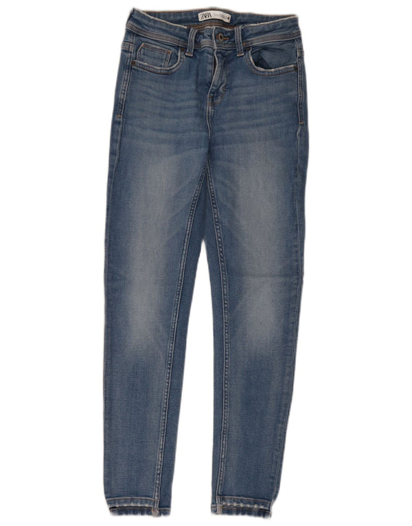 Zara Womens Skinny Jeans EU 36 XS W26 L28 Blue