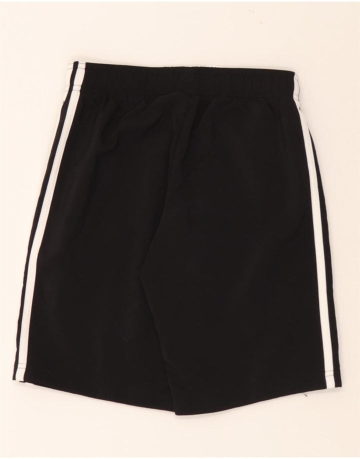ADIDAS Boys Sport Shorts 9-10 Years Black Polyester Vintage Adidas and Second-Hand Adidas from Messina Hembry 