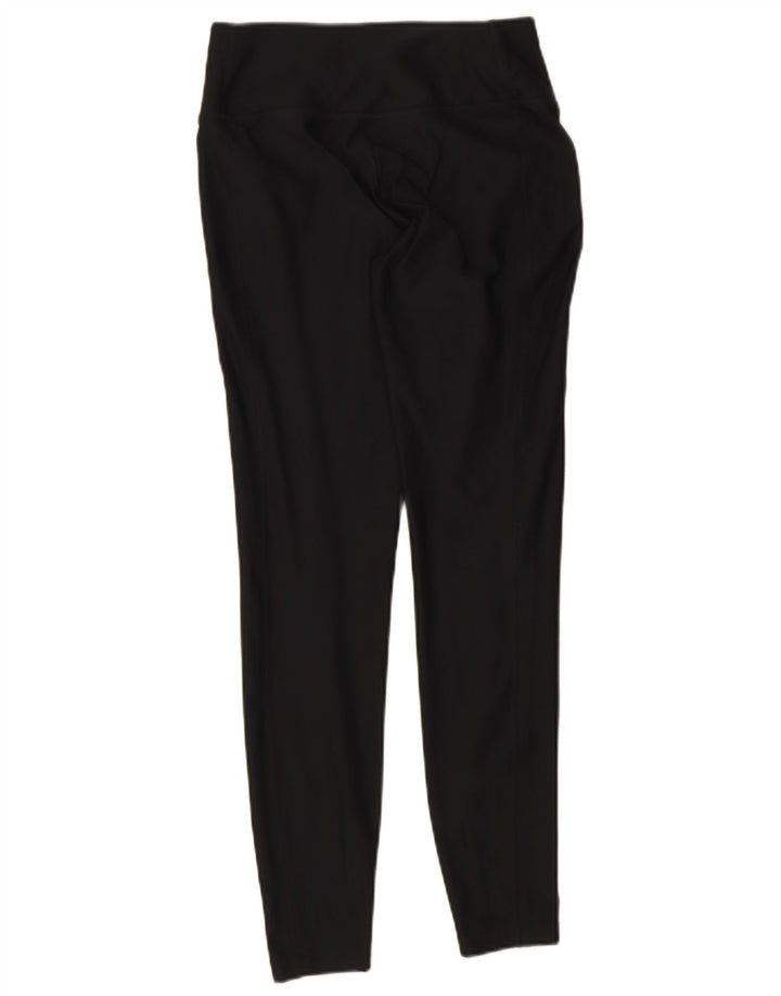 Nike Womens Dri Fit Leggings UK 4 XS  Black Polyester