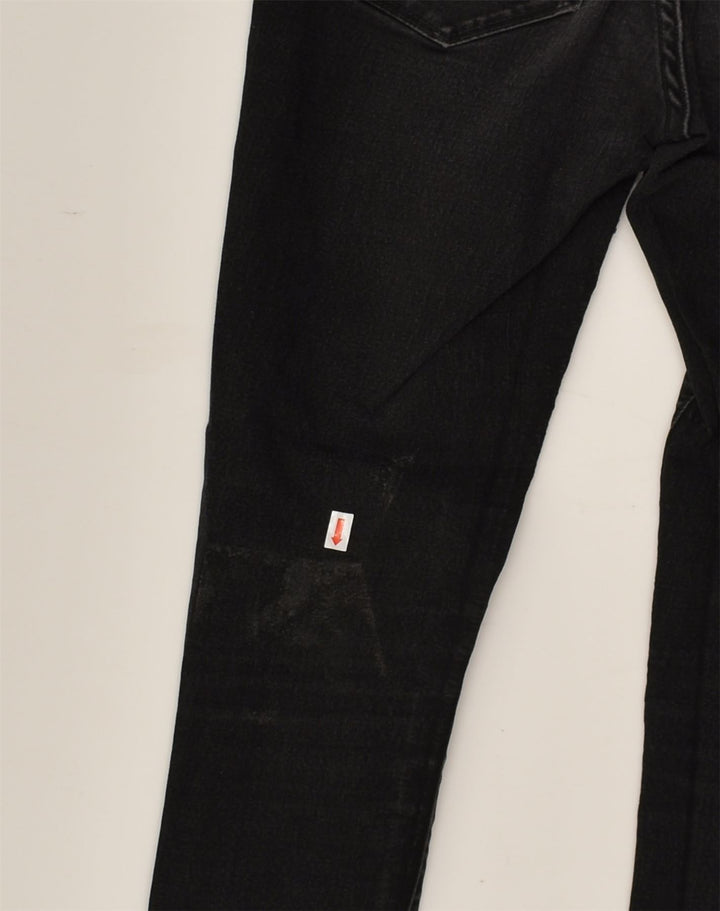 BANANA REPUBLIC Womens Skinny Fit Skinny Jeans W28 L27  Black Cotton | Vintage Banana Republic | Thrift | Second-Hand Banana Republic | Used Clothing | Messina Hembry 