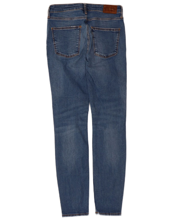 Zara Womens Skinny Jeans EU 38 Small W28 L28 Blue Cotton