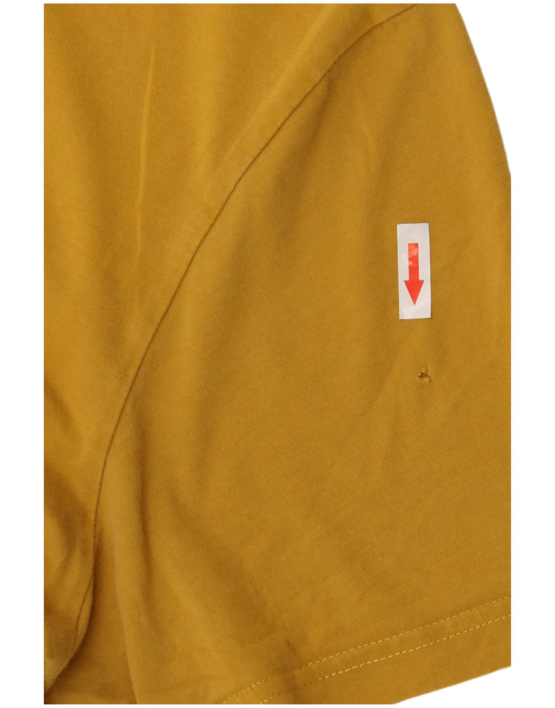 Puma Mens Graphic T-Shirt Top Large Yellow Cotton