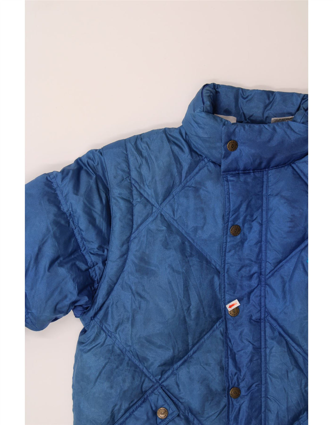 LOTTO Boys Padded Jacket 15-16 Years XL Blue Nylon Vintage Lotto and Second-Hand Lotto from Messina Hembry 