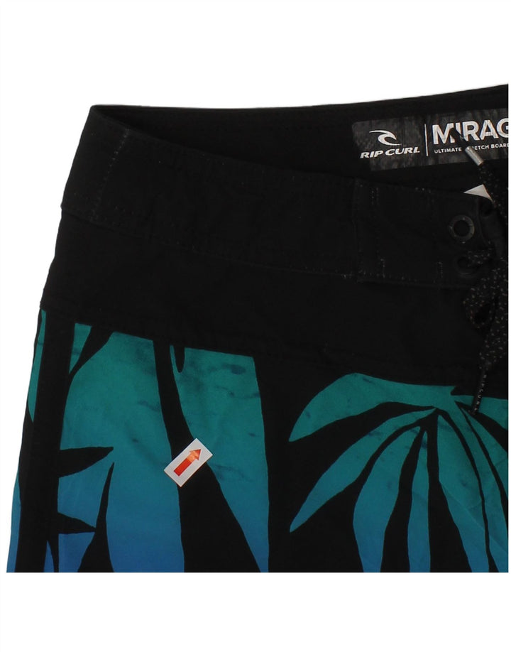 RIP CURL Boys Swimming Shorts 11-12 Years  Multicoloured Floral Polyester