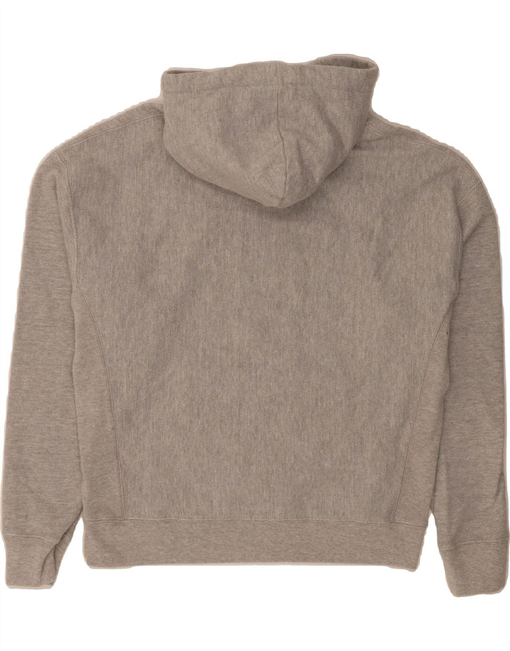 CHAMPION Womens Hoodie Jumper UK 16 Large Grey Cotton Vintage Champion and Second-Hand Champion from Messina Hembry 