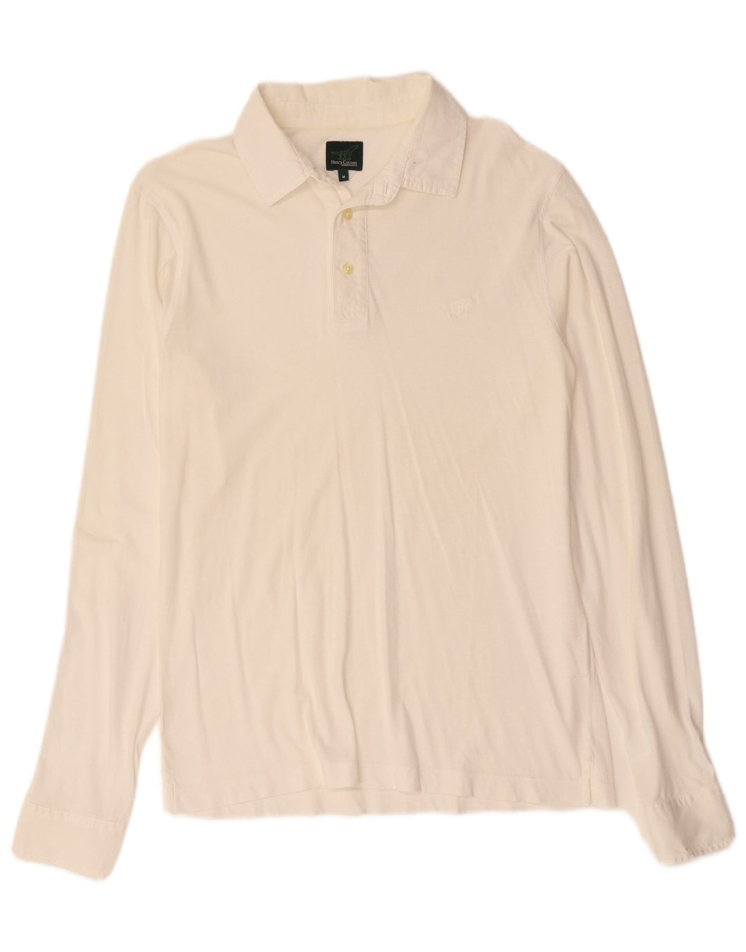 Henry Cottons Mens Pullover Shirt UK 14 Medium White