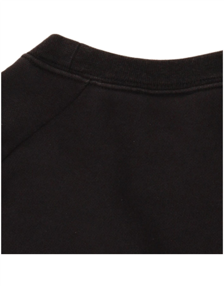 Nike Mens Sweatshirt Jumper Small Black Cotton