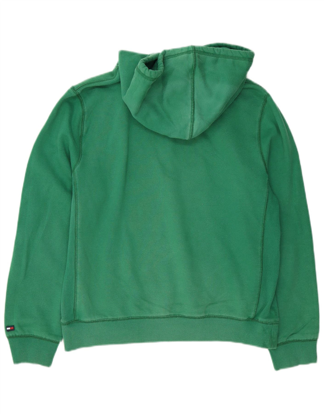 Tommy Hilfiger Mens Graphic Hoodie Jumper Medium Green