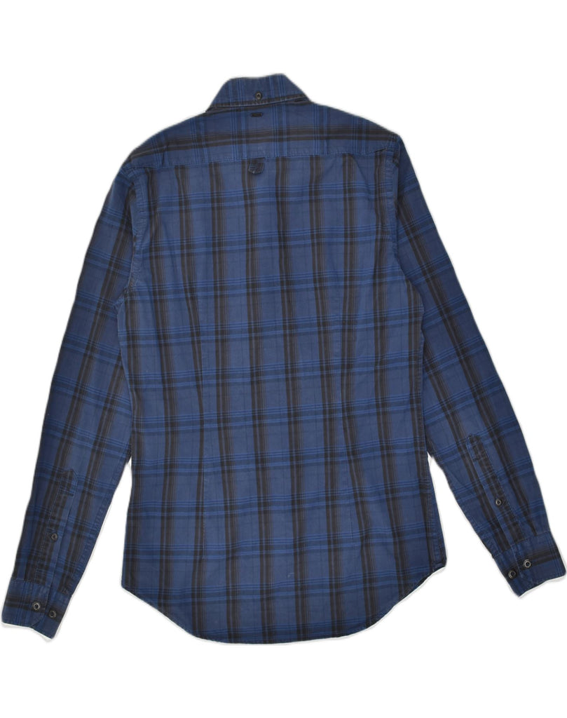 G-STAR Mens Shirt Small Blue Check Cotton | Vintage G-Star | Thrift | Second-Hand G-Star | Used Clothing | Messina Hembry 