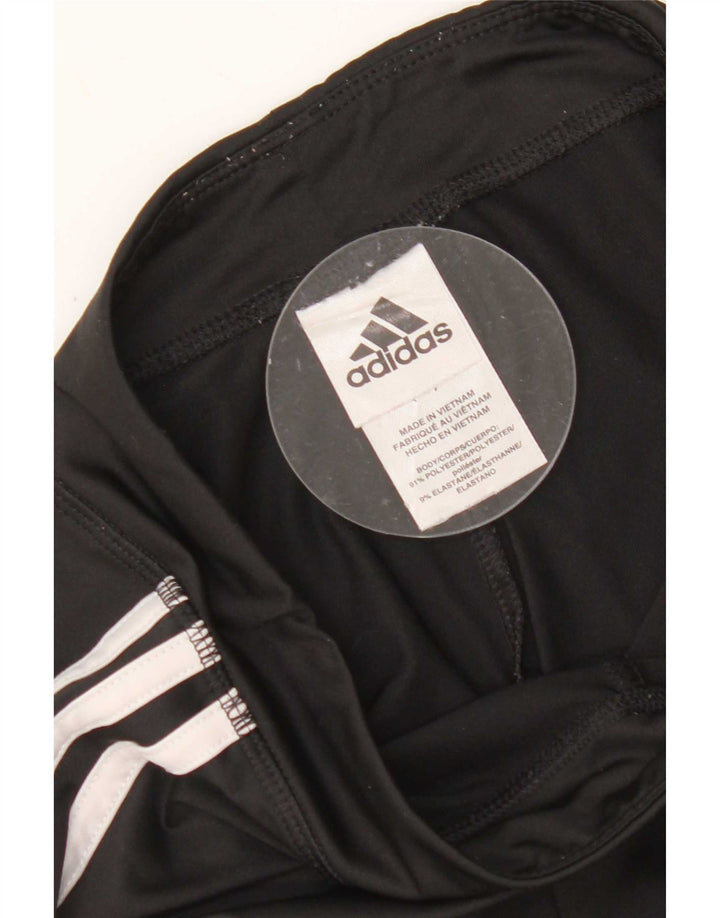 Adidas Girls Leggings 13-14 Years Black Polyester