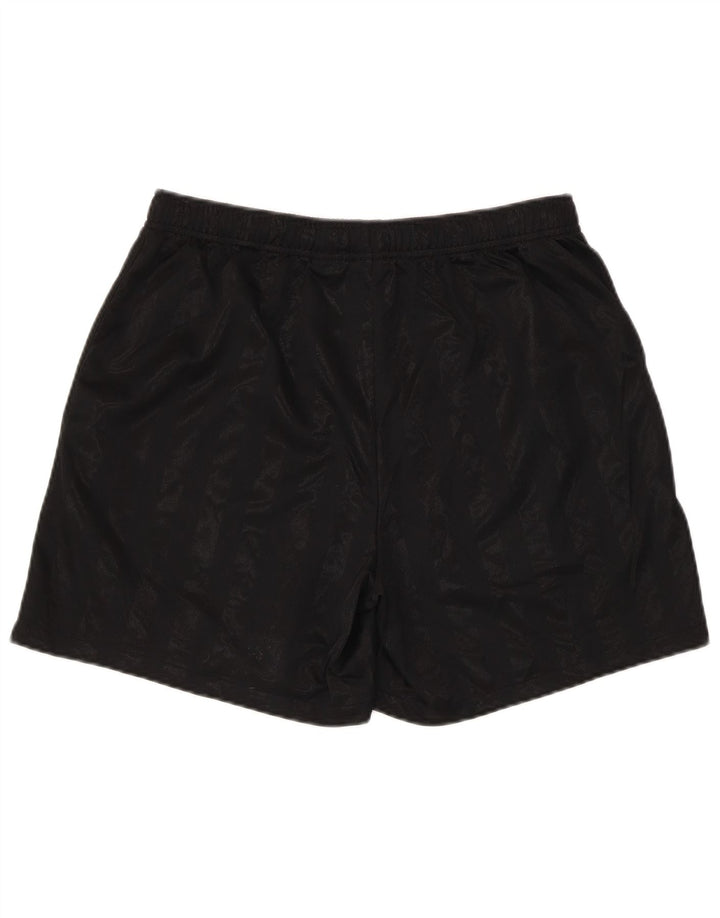 Nike Mens Sport Shorts Medium Black Striped Polyester