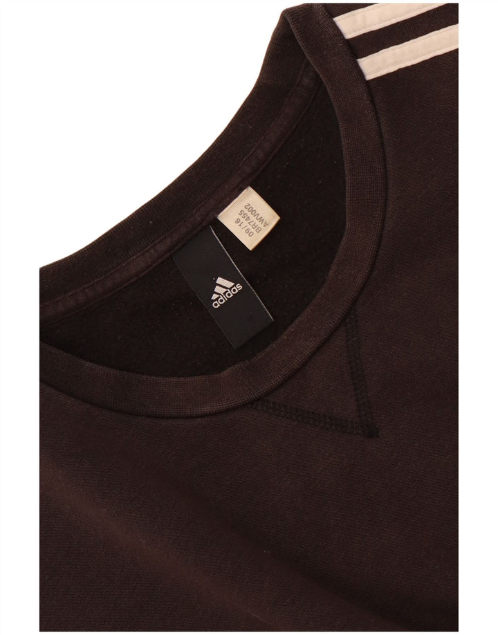 Adidas Mens Sweatshirt Jumper Medium Black