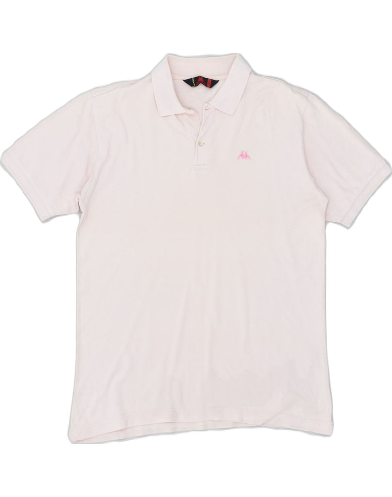 KAPPA Mens Polo Shirt Large Pink Cotton | Vintage | Thrift | Second-Hand | Used Clothing | Messina Hembry 