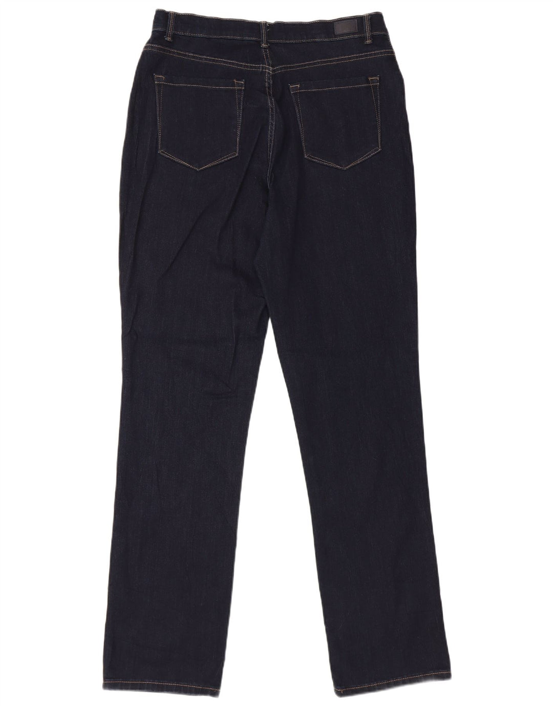 LEE Womens High Waist Straight Jeans US 10 Large W30 L32 Navy Blue