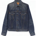 Levi's Mens Denim Jacket UK 36 Small Navy Blue Cotton